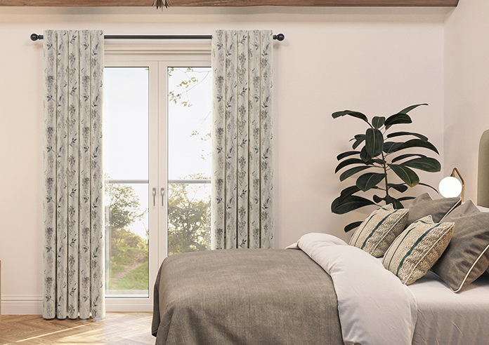 Wisteria Silk, Minimalist - Made to Measure Curtains - Image 3